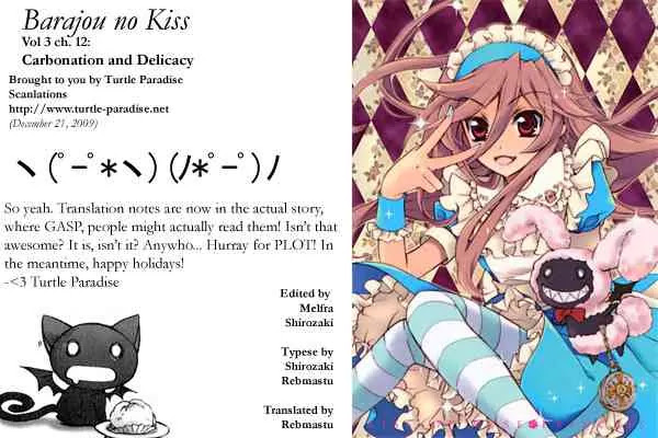 Barajou no Kiss Chapter 12 page 40 - Chapter 12: Carbonation and Delicacy