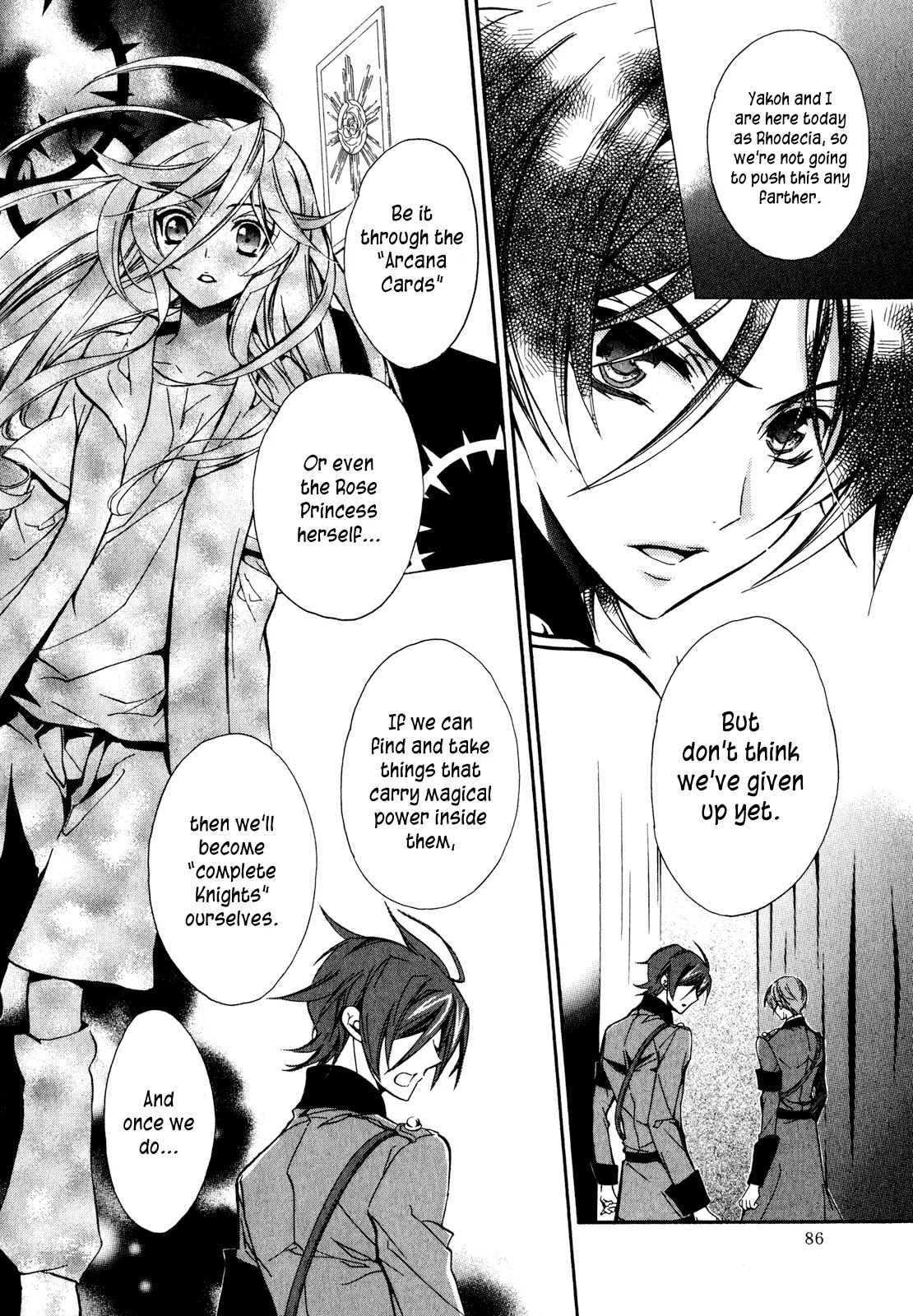 Barajou no Kiss Chapter 16 page 38 - Chapter 16: The Fake Rose