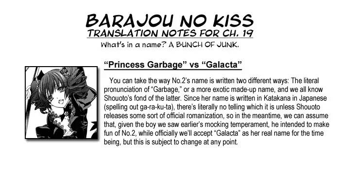 Barajou no Kiss Chapter 19 page 49 - Chapter 19: The Cold and Ruthless Star