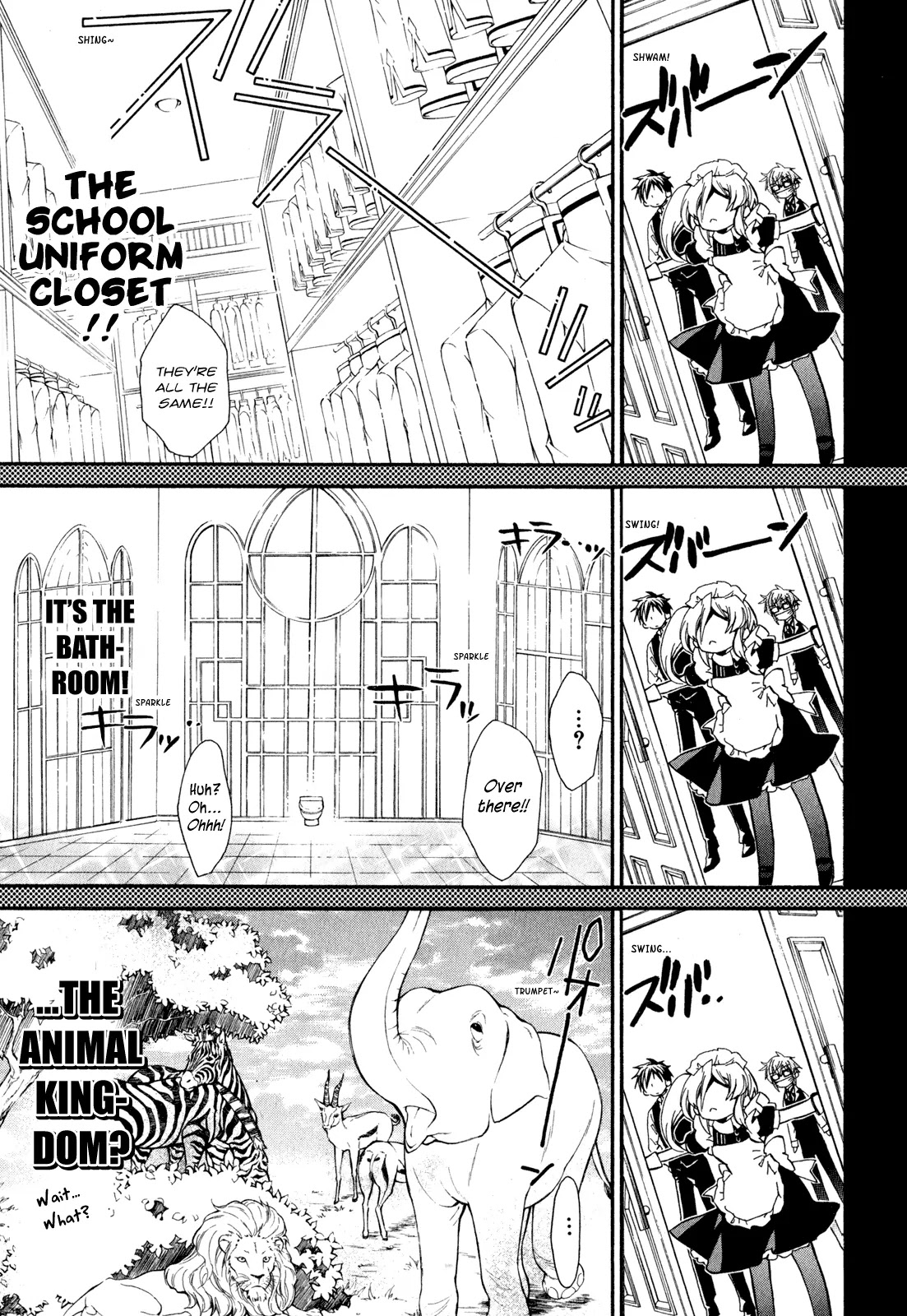 Barajou no Kiss Chapter 21 page 21 - Chapter 21: A Fabulous Vacation at the Tenjoh Household