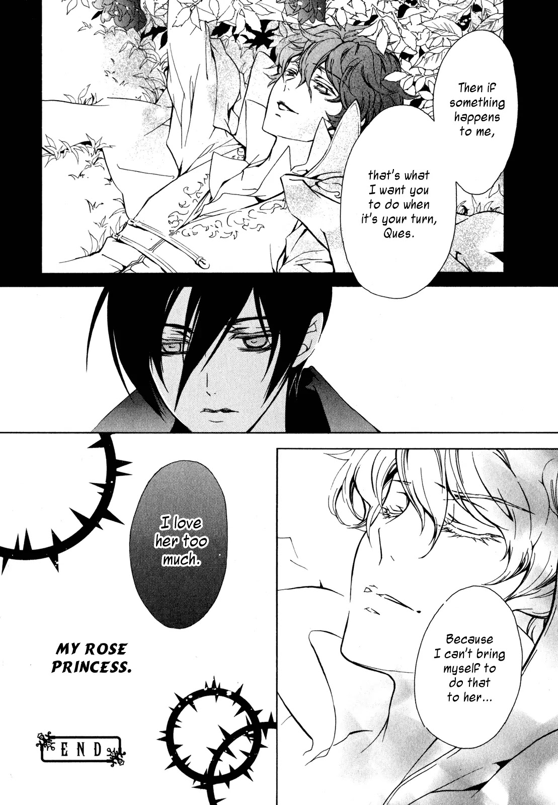Barajou no Kiss Chapter 23 page 38 - Chapter 23: Pavane for a Dead Demon Race