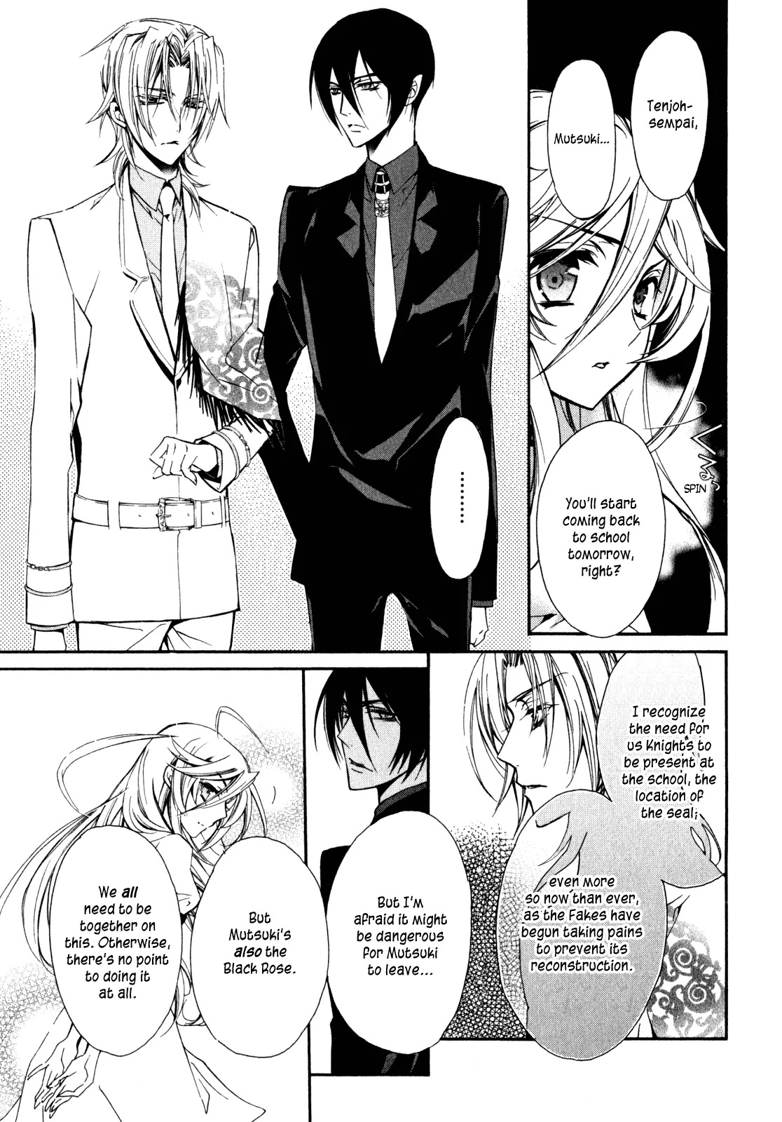 Barajou no Kiss Chapter 24 page 18 - Chapter 24: Dark Moon Masquerade