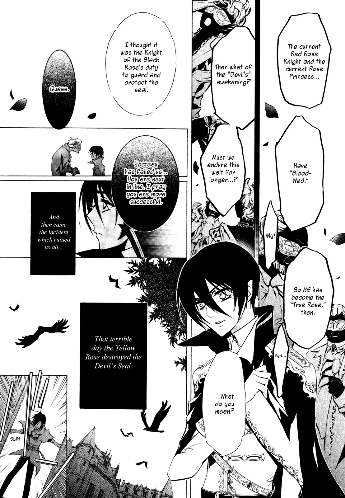 Barajou no Kiss Chapter 24 page 5 - Chapter 24: Dark Moon Masquerade