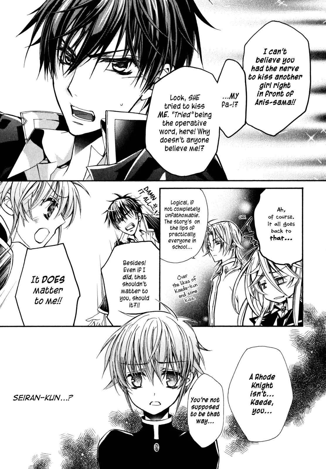 Barajou no Kiss Chapter 26 page 11 - Chapter 26: I Can Do it Myself!