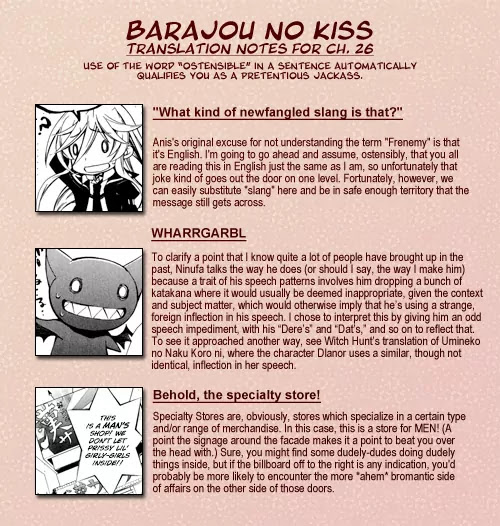 Barajou no Kiss Chapter 26 page 32 - Chapter 26: I Can Do it Myself!