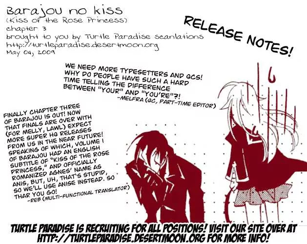 Barajou no Kiss Chapter 3 page 33 - Chapter 3: Black and White