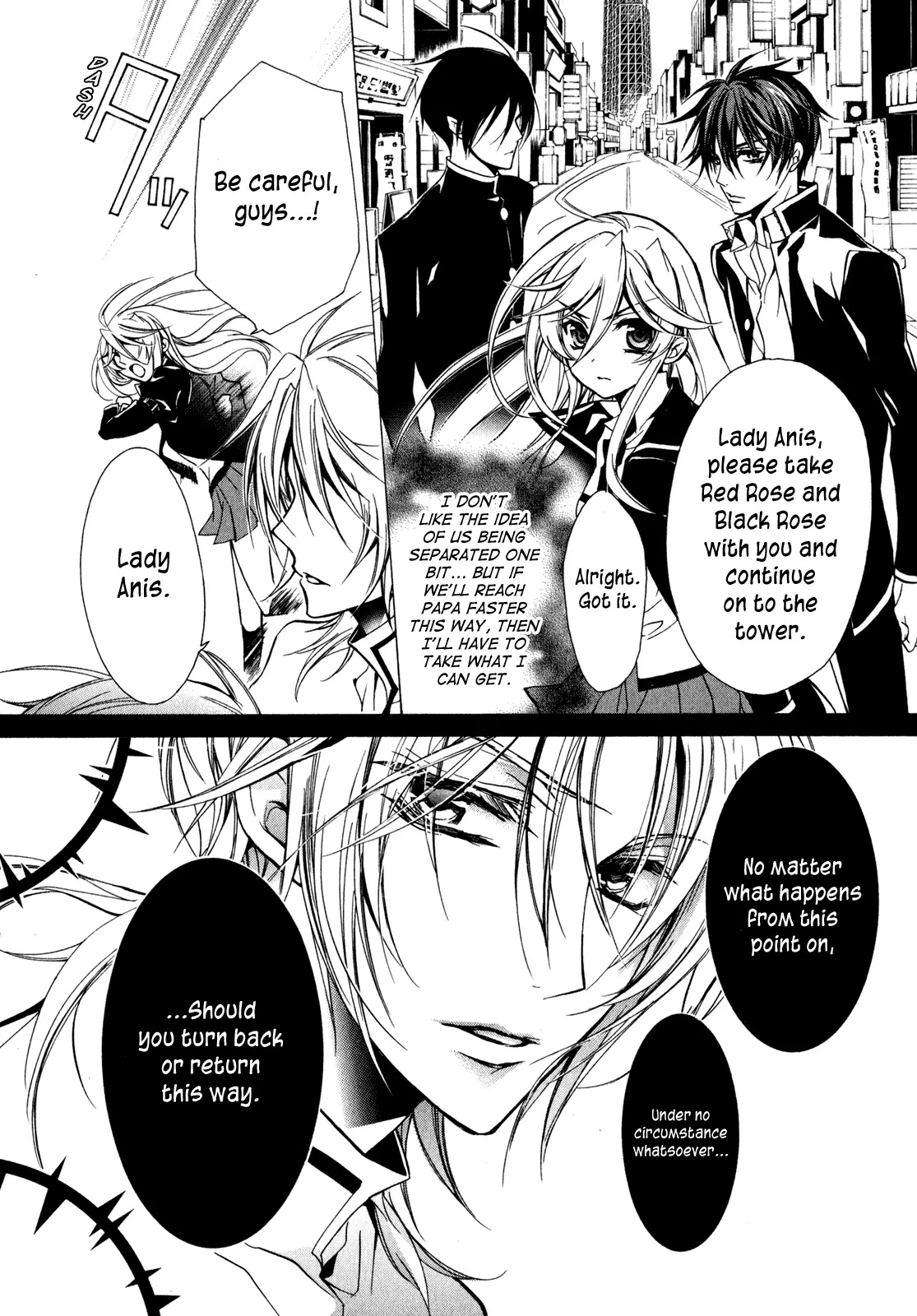 Barajou no Kiss Chapter 30 page 14 - Chapter 30: Your Song, at the End of the World