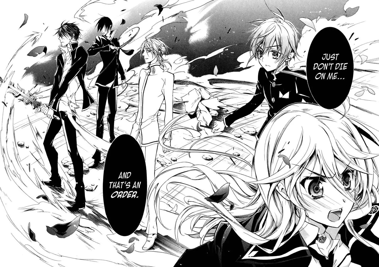 Barajou no Kiss Chapter 34 page 15 - Chapter 34 : Knights