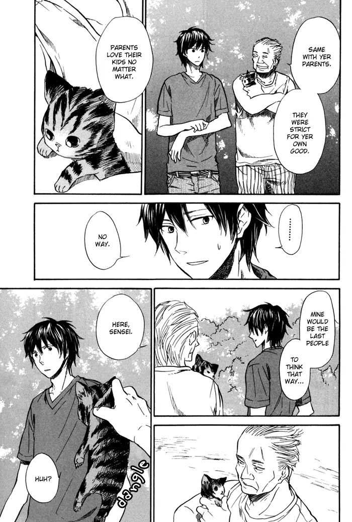 Barakamon Chapter 10 page 16 - Chapter 10: Che!!/A Sound that Comes Naturally to the Locals Whe Shooing Cats Away