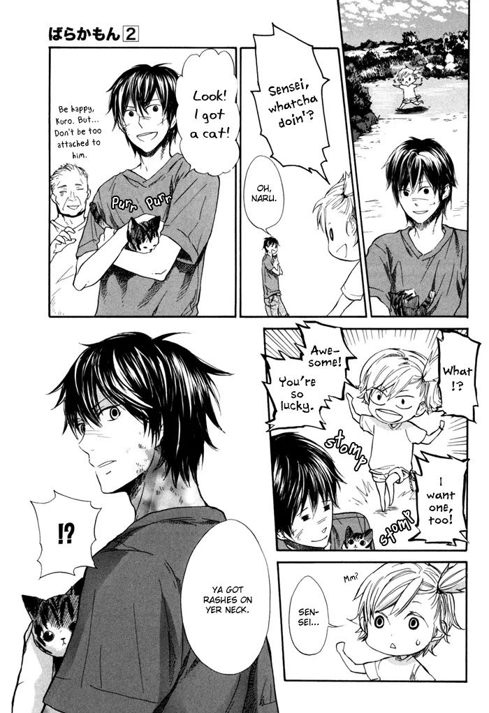 Barakamon Chapter 10 page 18 - Chapter 10: Che!!/A Sound that Comes Naturally to the Locals Whe Shooing Cats Away