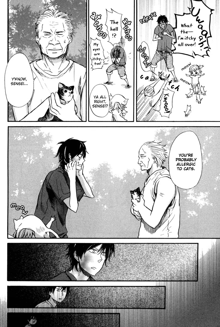 Barakamon Chapter 10 page 19 - Chapter 10: Che!!/A Sound that Comes Naturally to the Locals Whe Shooing Cats Away