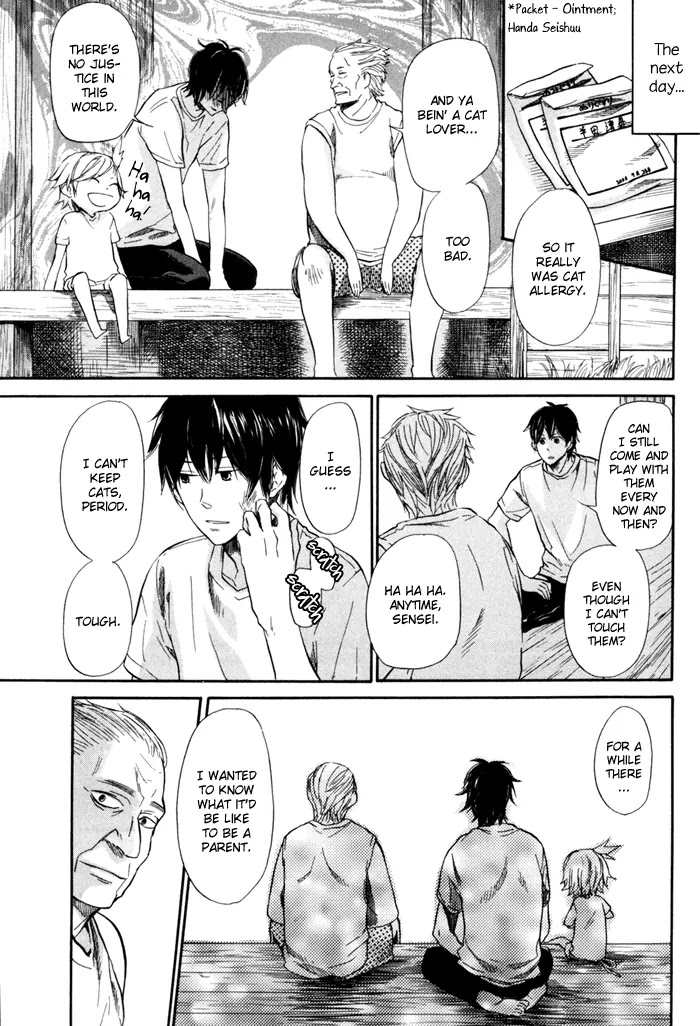 Barakamon Chapter 10 page 20 - Chapter 10: Che!!/A Sound that Comes Naturally to the Locals Whe Shooing Cats Away