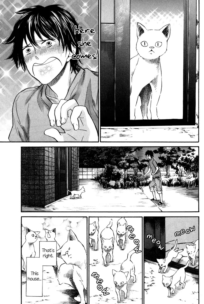Barakamon Chapter 10 page 4 - Chapter 10: Che!!/A Sound that Comes Naturally to the Locals Whe Shooing Cats Away