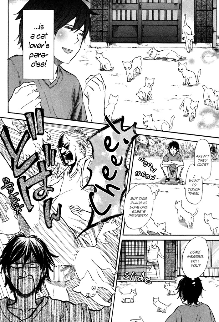 Barakamon Chapter 10 page 5 - Chapter 10: Che!!/A Sound that Comes Naturally to the Locals Whe Shooing Cats Away
