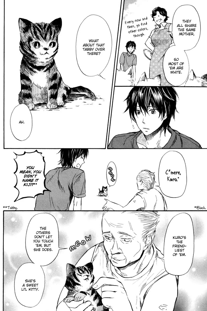 Barakamon Chapter 10 page 9 - Chapter 10: Che!!/A Sound that Comes Naturally to the Locals Whe Shooing Cats Away