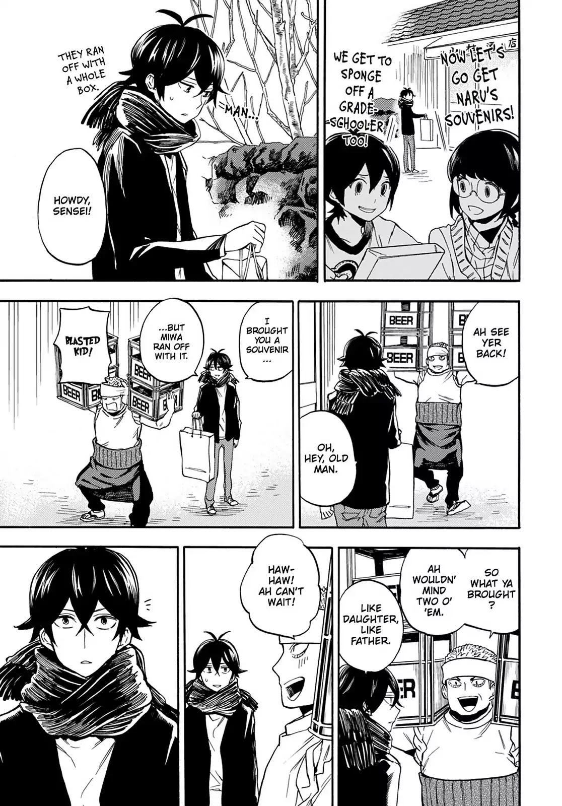 Barakamon Chapter 101 page 12 - Chapter 101: Homecoming