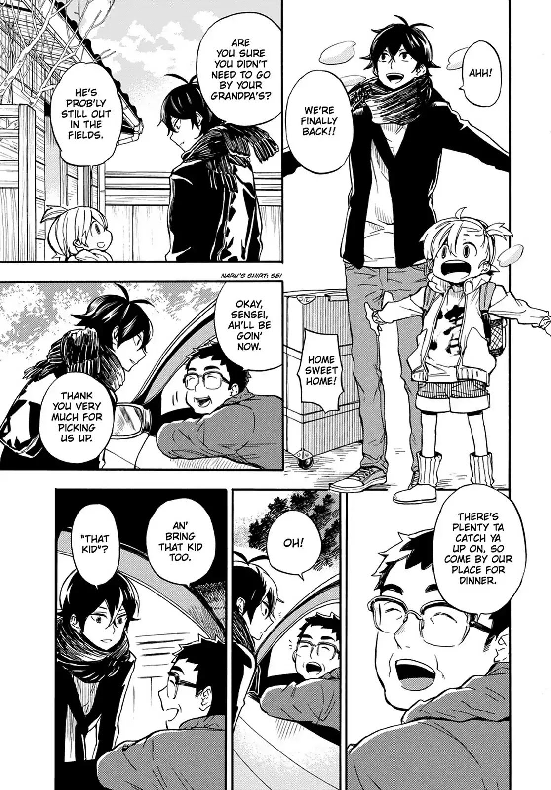 Barakamon Chapter 101 page 6 - Chapter 101: Homecoming