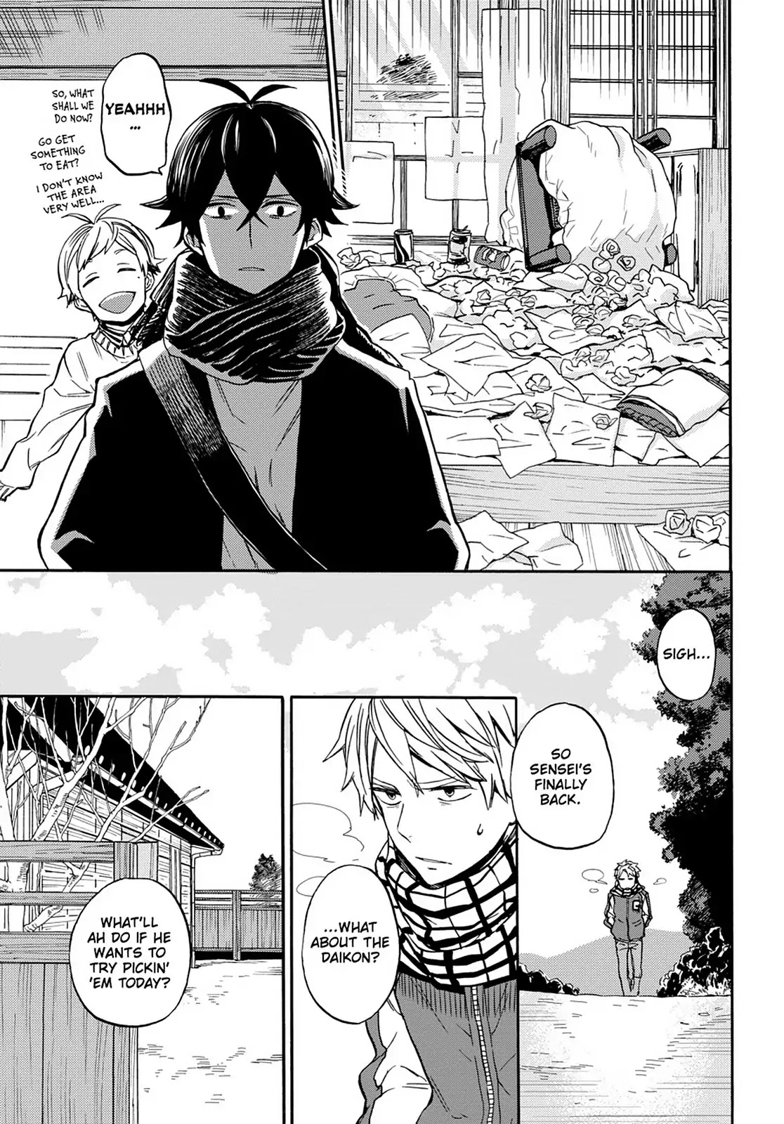Barakamon Chapter 101 page 8 - Chapter 101: Homecoming