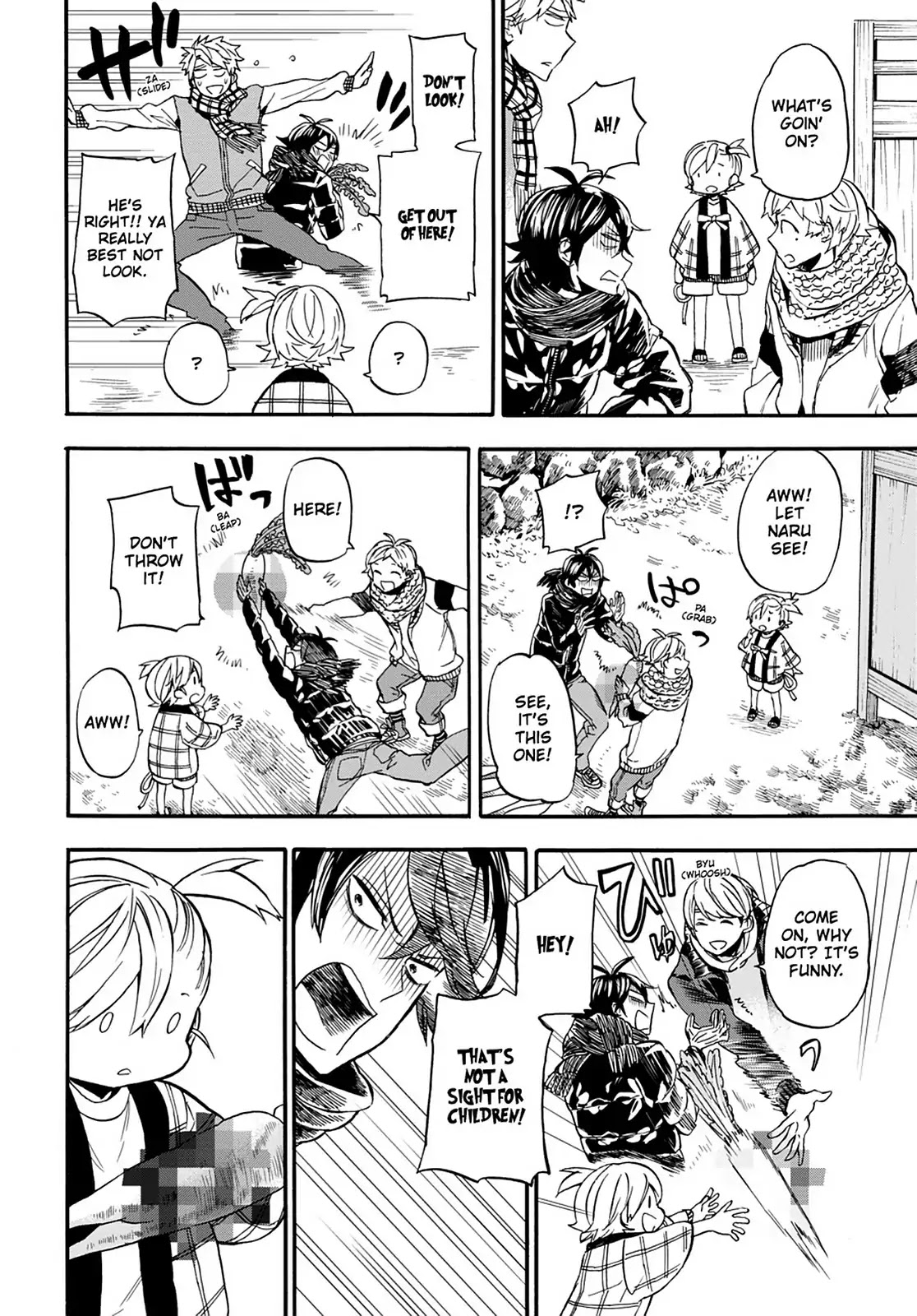 Barakamon Chapter 102 page 14 - Chapter 102: Daikon Picking