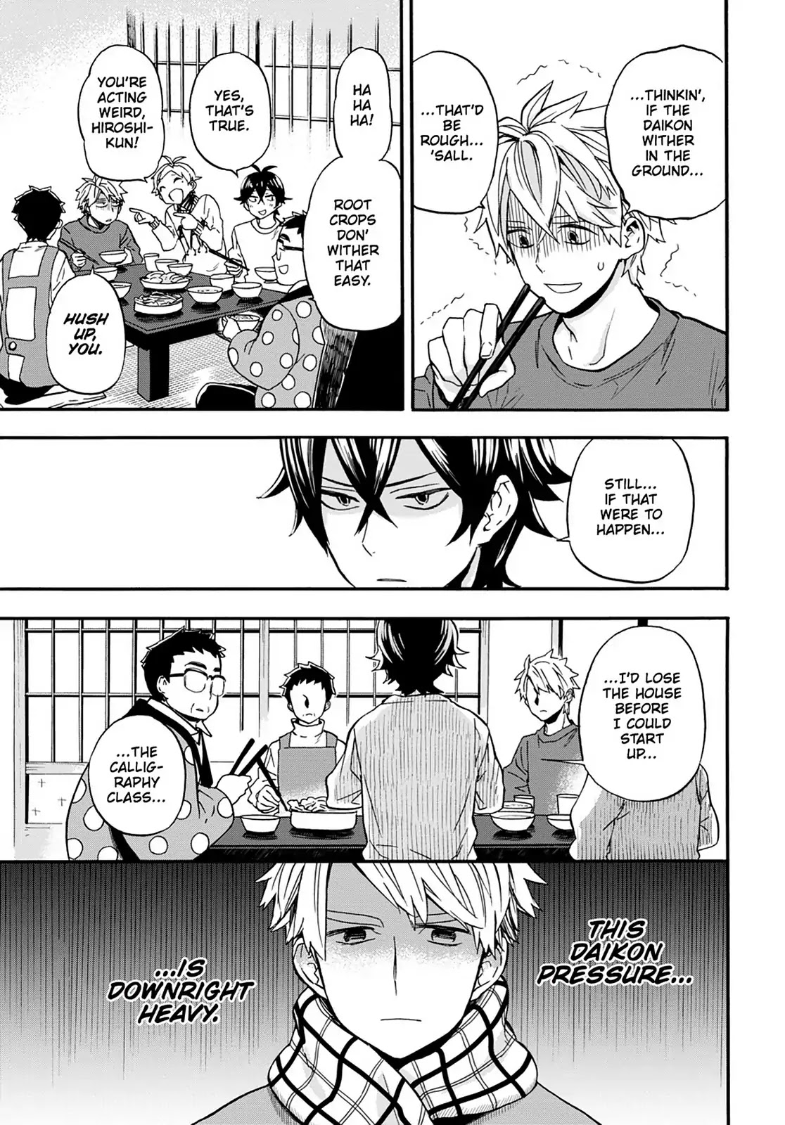 Barakamon Chapter 102 page 5 - Chapter 102: Daikon Picking