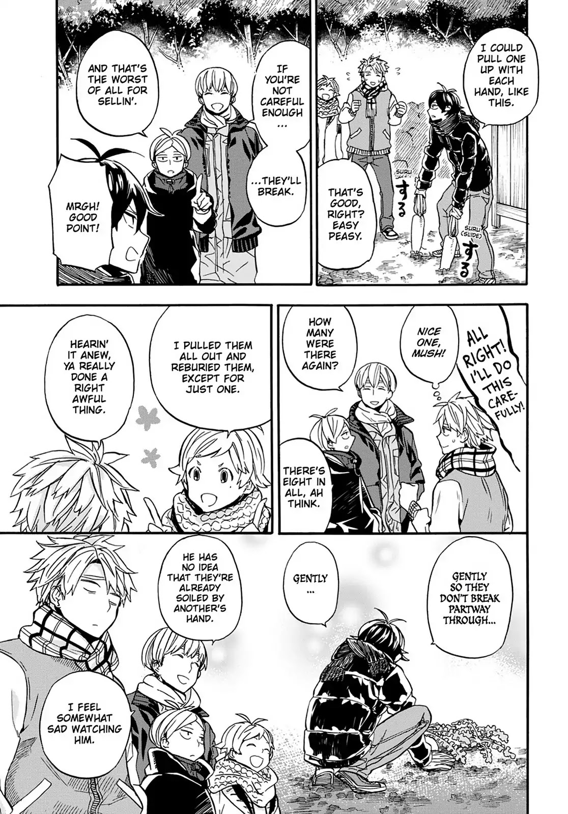 Barakamon Chapter 102 page 9 - Chapter 102: Daikon Picking
