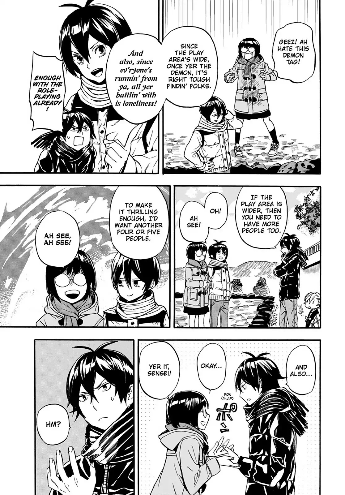 Barakamon Chapter 103 page 11 - Chapter 103: Playing Tag