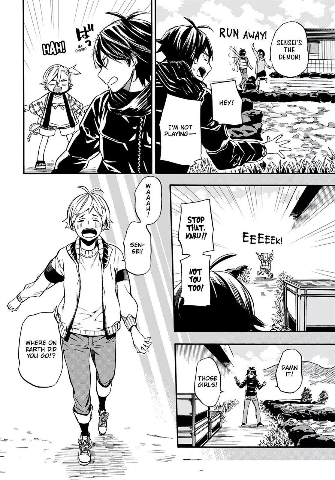 Barakamon Chapter 103 page 12 - Chapter 103: Playing Tag