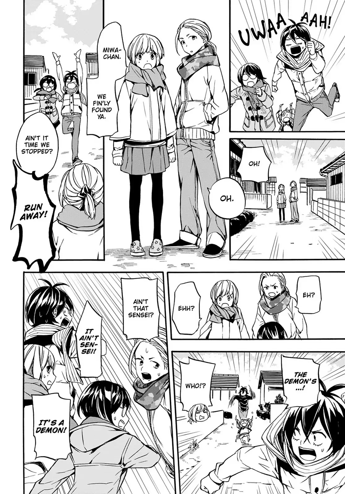 Barakamon Chapter 103 page 14 - Chapter 103: Playing Tag