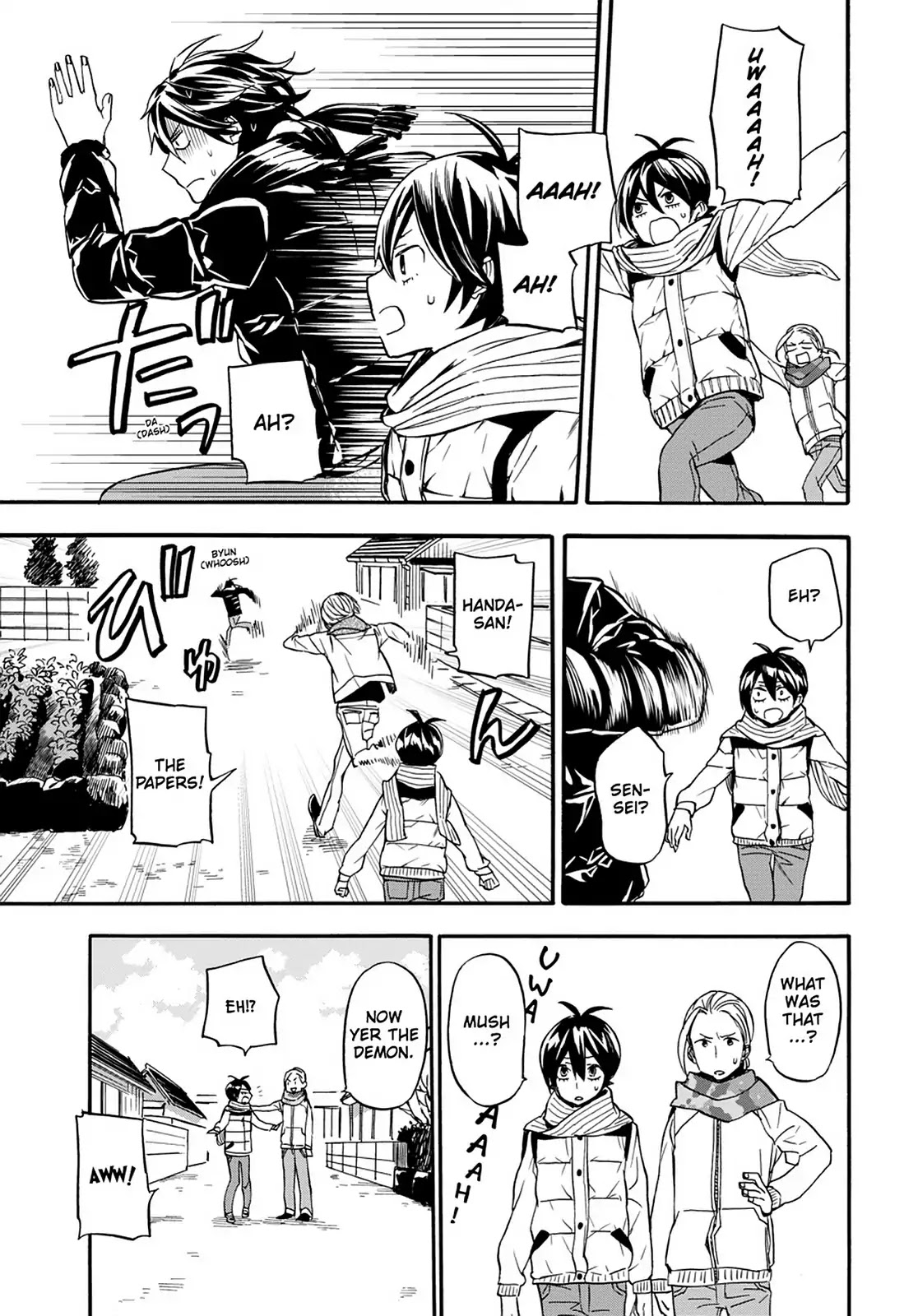 Barakamon Chapter 103 page 7 - Chapter 103: Playing Tag