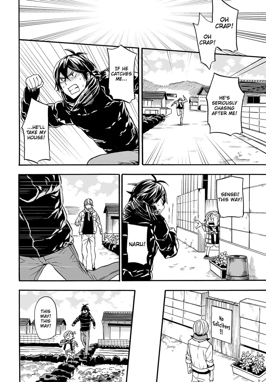 Barakamon Chapter 103 page 8 - Chapter 103: Playing Tag
