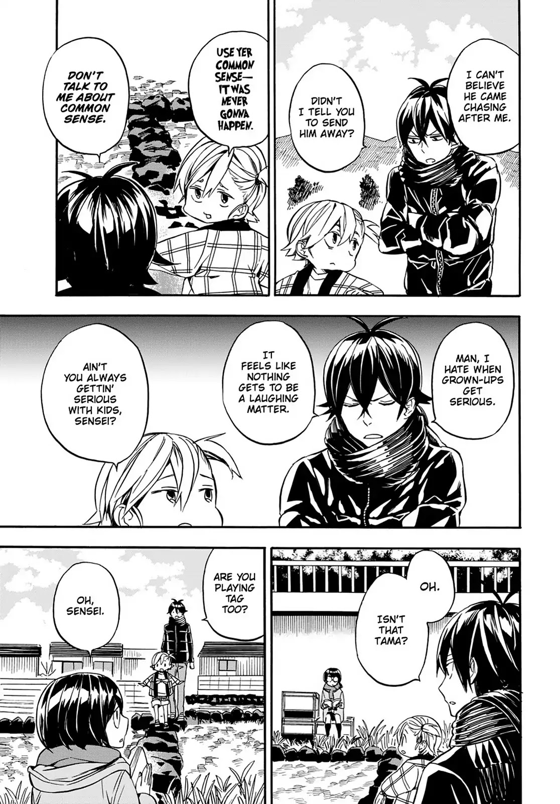 Barakamon Chapter 103 page 9 - Chapter 103: Playing Tag