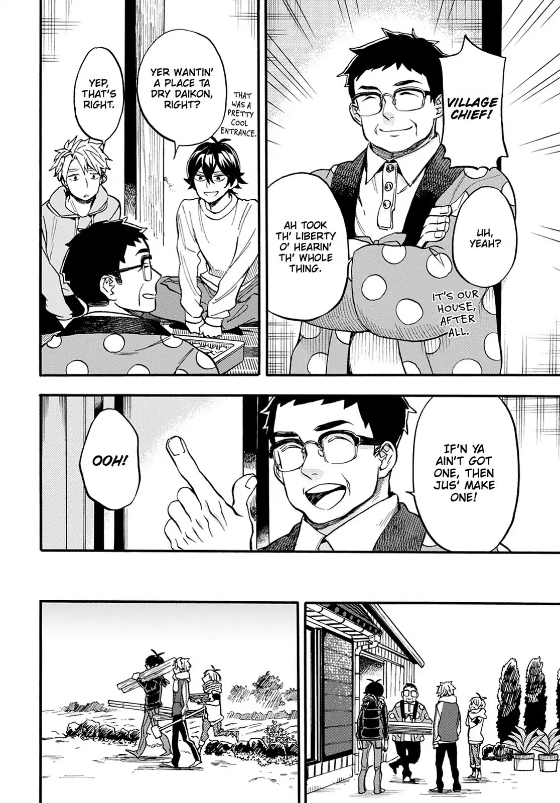 Barakamon Chapter 104 page 10 - Chapter 104: A Hiroshi's House