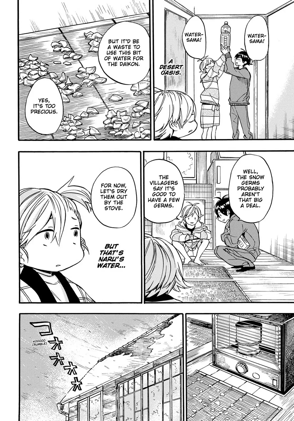 Barakamon Chapter 105 page 11 - Chapter 105: It's Cold and ...