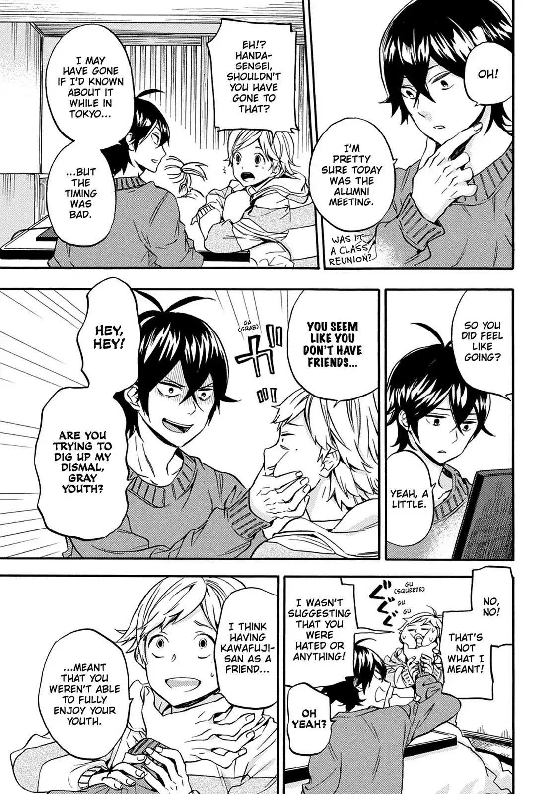 Barakamon Chapter 105 page 15 - Chapter 105: It's Cold and ...