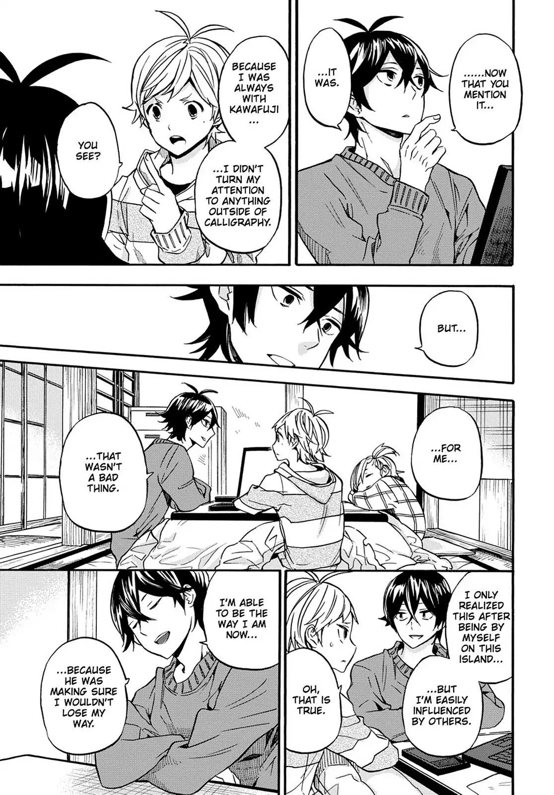 Barakamon Chapter 105 page 17 - Chapter 105: It's Cold and ...