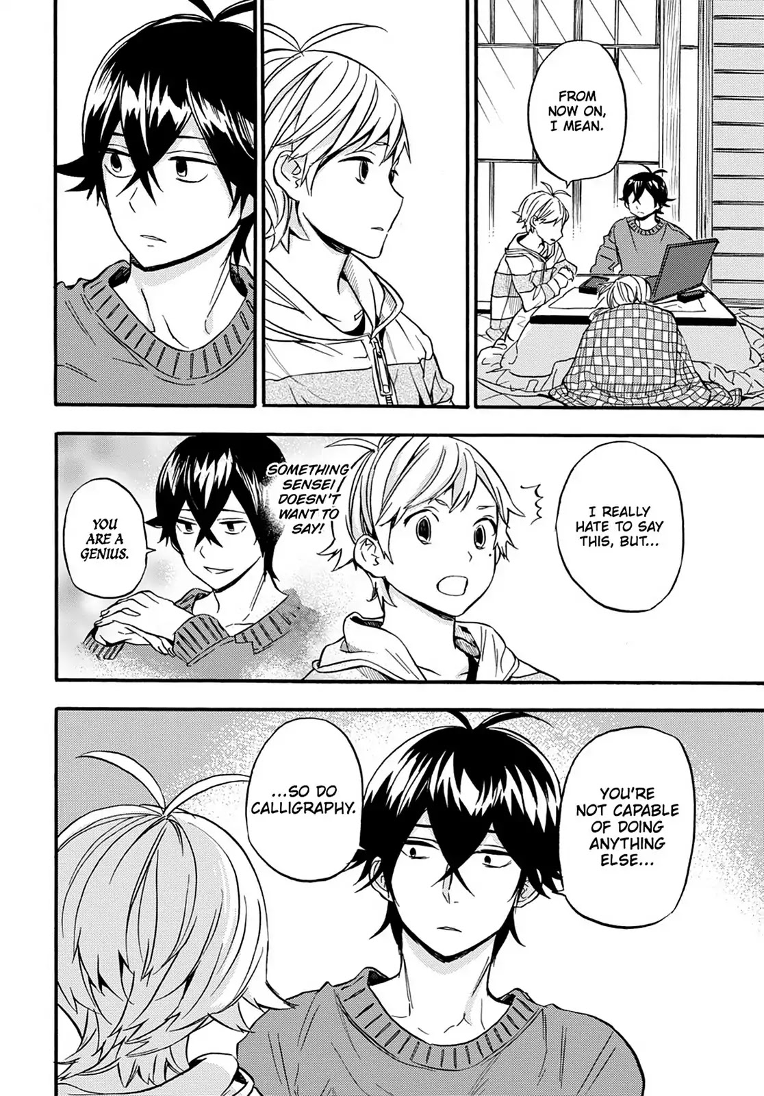 Barakamon Chapter 105 page 20 - Chapter 105: It's Cold and ...