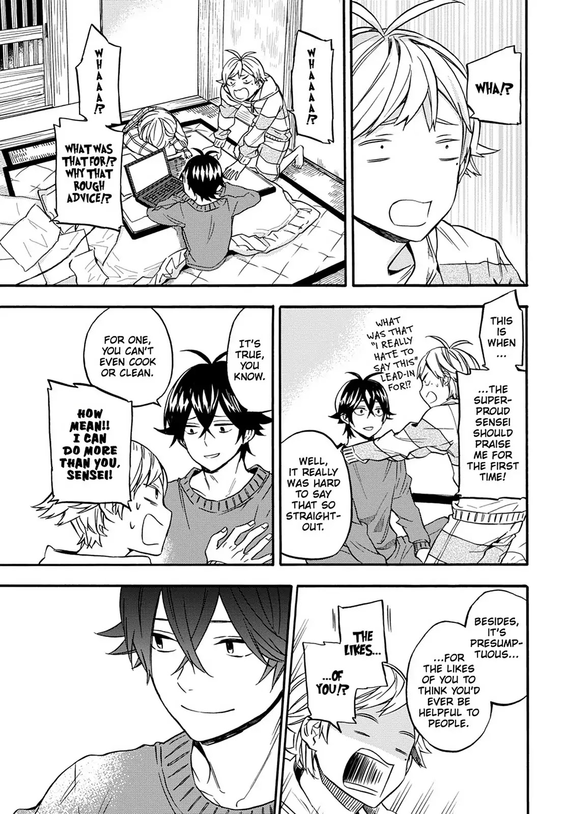 Barakamon Chapter 105 page 21 - Chapter 105: It's Cold and ...