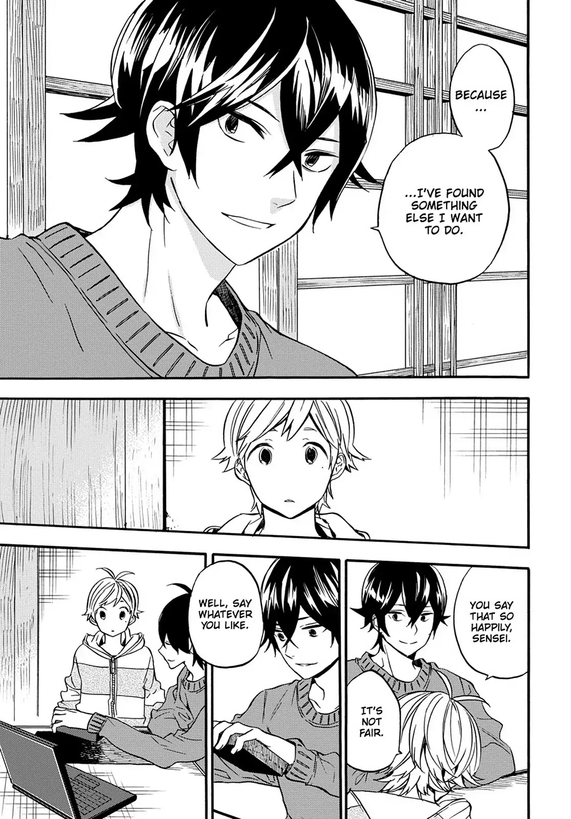 Barakamon Chapter 105 page 23 - Chapter 105: It's Cold and ...