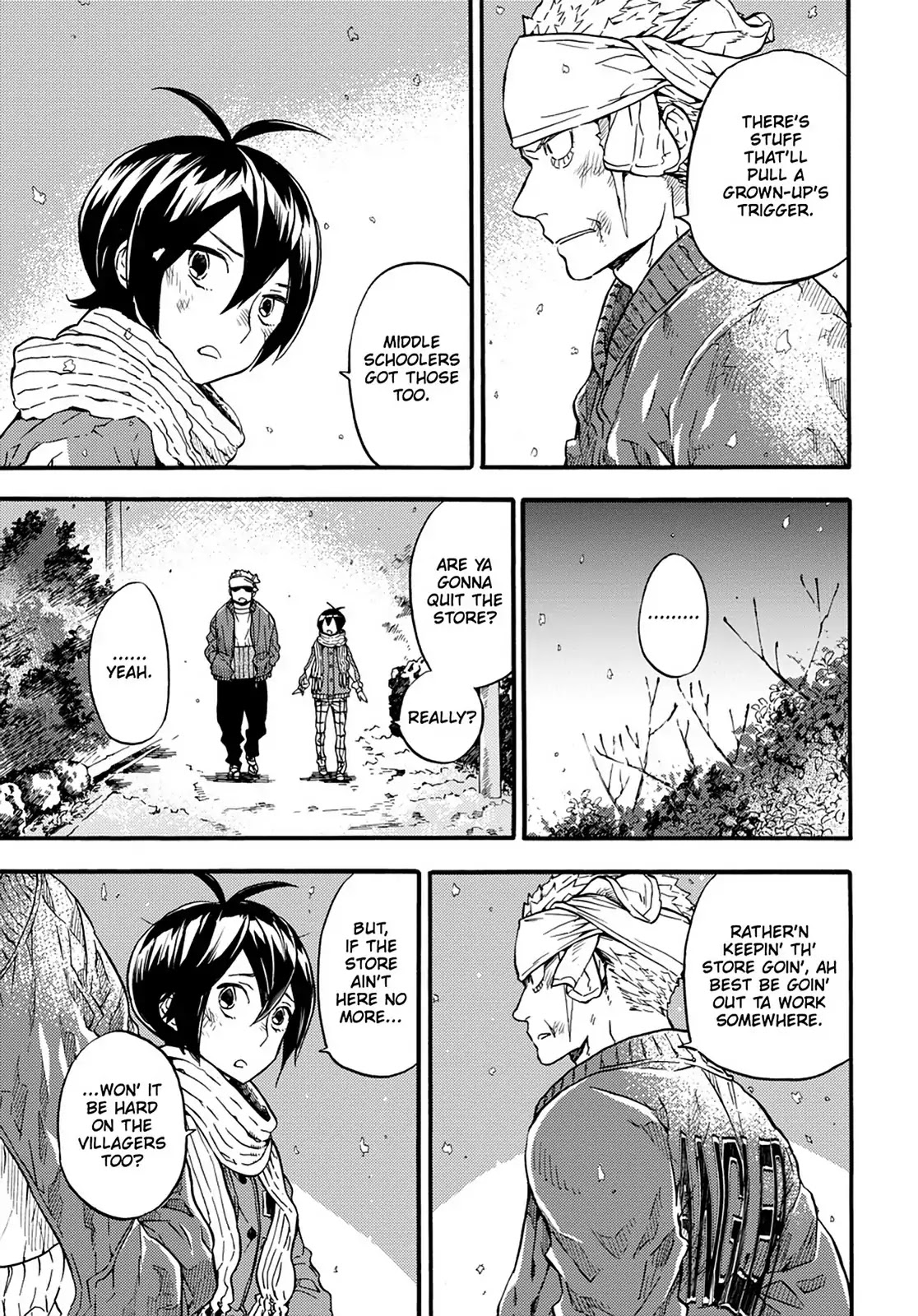 Barakamon Chapter 106 page 19 - Chapter 106: Yamamura Liquor Store