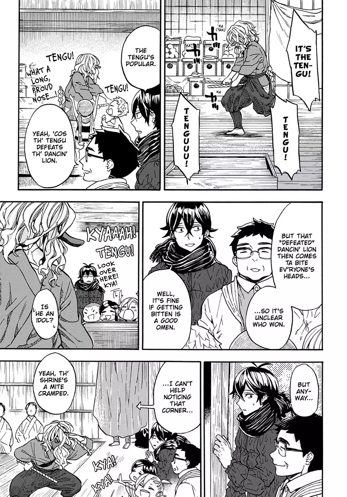 Barakamon Chapter 107 page 13 - Chapter 107: Lion Dance