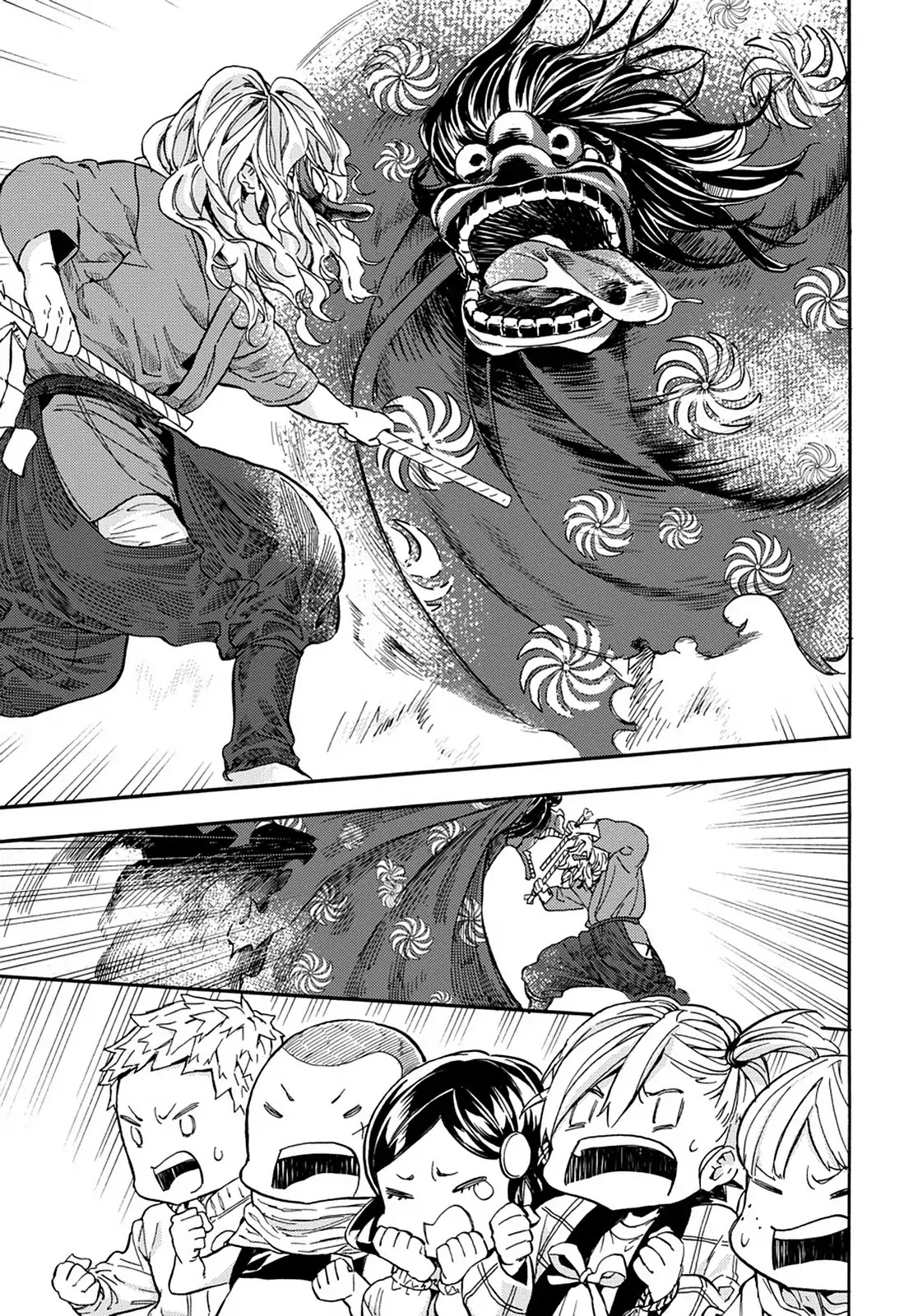 Barakamon Chapter 107 page 15 - Chapter 107: Lion Dance