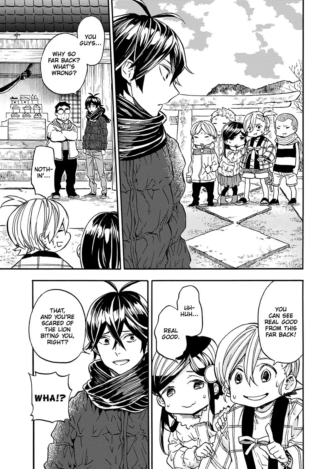 Barakamon Chapter 107 page 17 - Chapter 107: Lion Dance