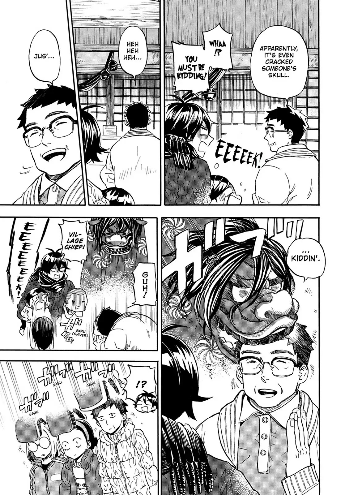 Barakamon Chapter 107 page 19 - Chapter 107: Lion Dance
