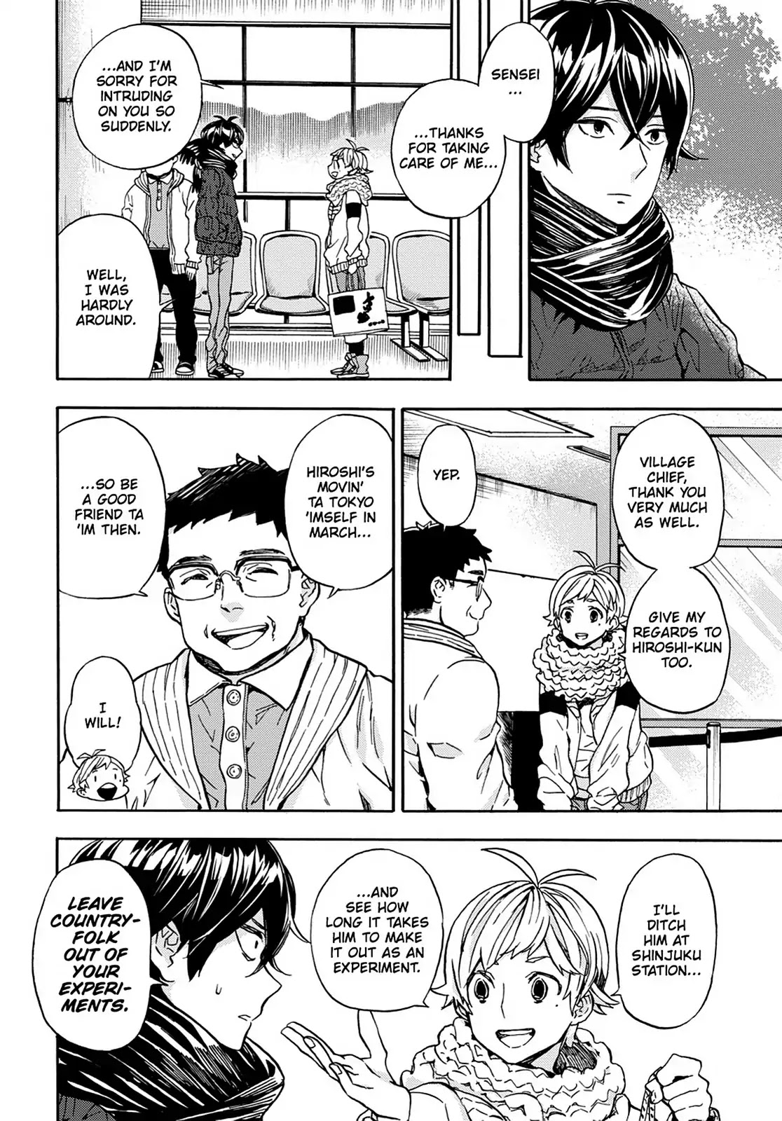 Barakamon Chapter 107 page 2 - Chapter 107: Lion Dance