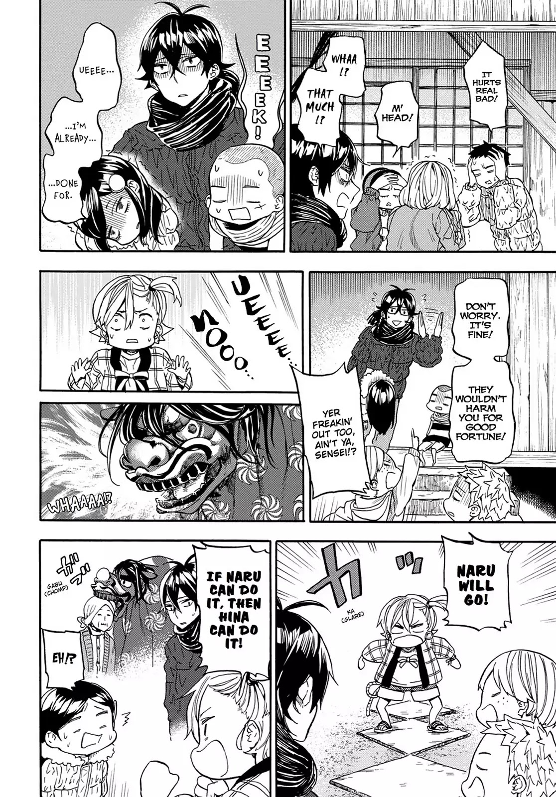 Barakamon Chapter 107 page 20 - Chapter 107: Lion Dance