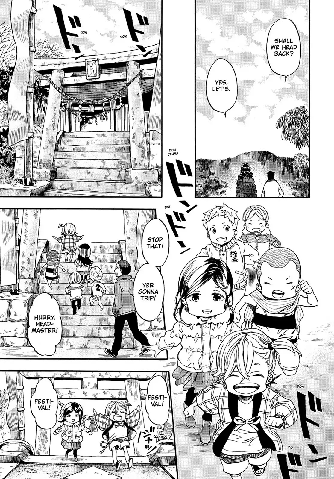 Barakamon Chapter 107 page 5 - Chapter 107: Lion Dance