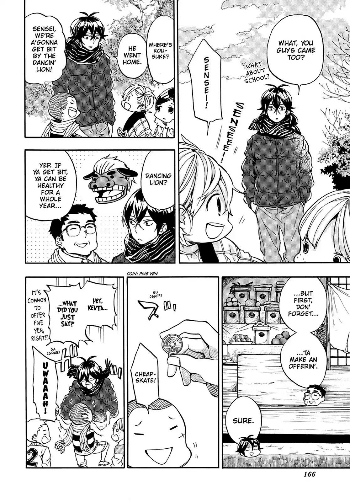 Barakamon Chapter 107 page 8 - Chapter 107: Lion Dance