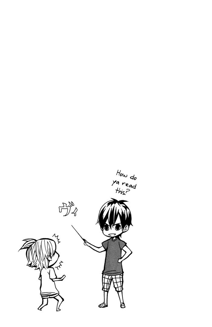 Barakamon Chapter 11 page 8 - Chapter 11: Kana/Katakana