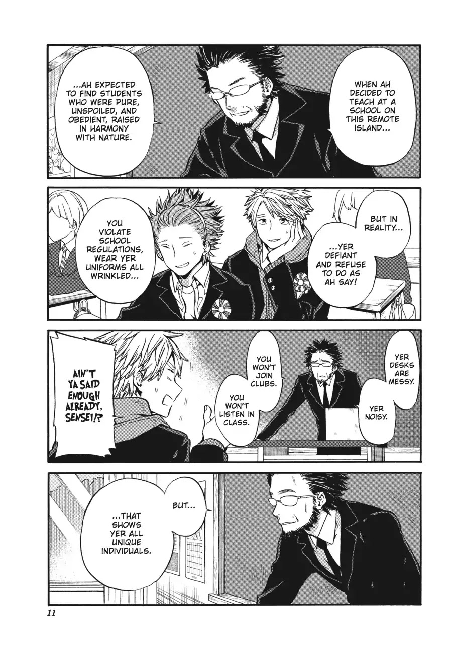 Barakamon Chapter 115 page 12 - Chapter 115: Hiroshi Graduates