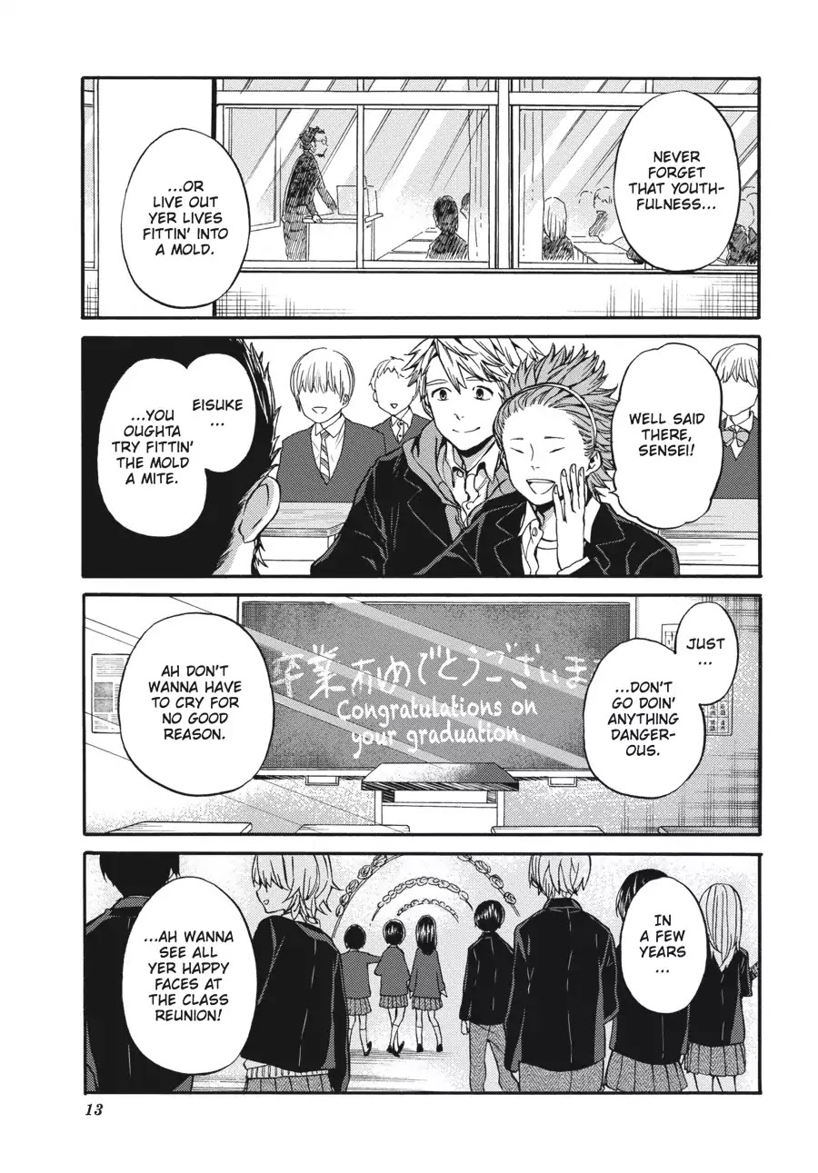 Barakamon Chapter 115 page 14 - Chapter 115: Hiroshi Graduates